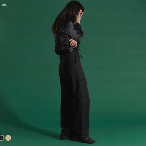 IJJI Canvas Work Pants, Unisex, Black, Size S (30" waist)